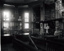 Interior view American Antiquarian Society at 185 Salisbury Street.
